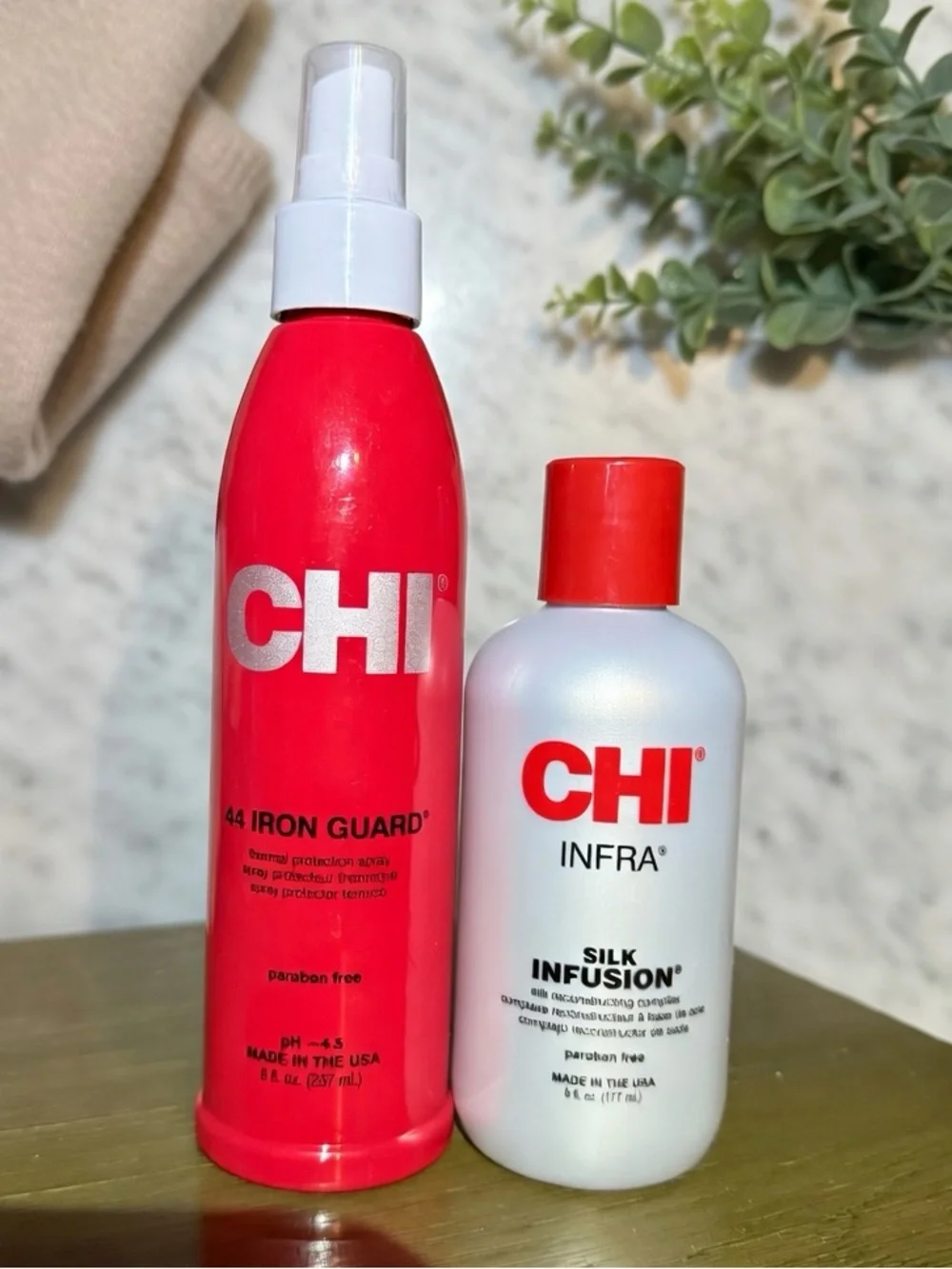 CHI Iron Guard + Silk Infusion Bundle Duo – Full Size - BRAND NEW!